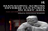 Managing Across Diverse Cultures in East Asia€¦ · 2011-11-07  · 17 Managing across diverse cultures in East Asia: conclusions MALCOLM WARNER (UK) Glossary Index. Figures and