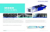 MBBR SYSTEMS - AQUALINE ME€¦ · MBBR SYSTEMS MOVING BED BIOFILM REACTOR AQUALINE MBBR SYSTEMS MOVING MEDIA REACTOR TANK DIFFUSER SYSTEM WATER AND WASTEWATER TREATMENT SYSTEMS Aqualine