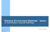 Extreme Environment Materials · Siemens Provide a Range of Gas Turbine Products for Both 50 Hz and 60 Hz Grids Heavy-duty gas turbines Industrial gas turbines Aeroderivative gas