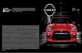 Nissan Intelligent Mobility moves you one step ahead. In ... · Nissan GT-R ® Premium shown in Jet Black. Nissan GT-R ® Premium shown in Pearl White. Look beyond the sheer size