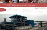 Waste Heat Boiler · sintering ﬂue gas and cooler gases into the atmosphere.To make full use of the waste heat in the steel production, we design and develop sinter cooler waste
