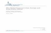 The Global Financial Crisis: Foreign and Trade Policy Effects · Actual and Potential Foreign Policy Related Effects of the Global Financial Crisis Global Financial Crisis Global