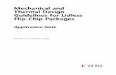 Mechanical and Thermal Design Guidelines for Lidless Flip ...€¦ · To facilitate system-level thermal design and analysis, this application note describes the thermal models of