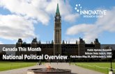 Canada This Month Public Opinion Research Release Date ... · Canadian Politics in the time of COVID-19 The COVID-19 outbreak has set off a series of changes in the Canadian political