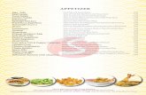 APPETIZER - Saitosaitosteakhouse.com/images/menu.pdf · Sushi Deluxe 9 Pieces of Sushi and California Roll I/O Masago 2 .95 Sushi & Sashimi Platter 7 Pieces of Sushi, 9 Pieces of