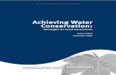 Achieving Water Conservation - Water Governancewatergovernance.sites.olt.ubc.ca/files/2018/01/UBC... · and water conservation, and explores how different governance models can both
