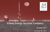 Etihad Energy Services Company - CEBCEtihad ES is a key driver and Program Manager of Dubai Demand Side Management Strategy 5 DSM goal 8 DSM programs 8 DSM implementation mechanisms