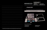 Peugeot 308 - KENWOOD · • Peugeot 308 Double DIN Kit contents • (1) Metal Frame • (2) Facia Plate Installation Kit (3) Trim Frame (4) Installation Manual Double DIN Kit Standard: