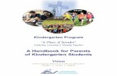 Kindergarten Program - PVNCCDSB€¦ · formative assessment (assessment for learning) and evaluation of the children’s learning. They are also responsible for implementing the
