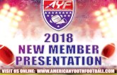 Who is American Youth Football (AYF)? · The costs of participating in the AYF National Championships is 100% less than other national organizations. Guiding Beliefs AYF believes