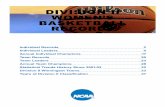 DIVISION II WOMEN’S BASKETBALL RECORDSfs.ncaa.org/Docs/stats/w_basketball_RB/2017/D2.pdf59 Cassie King, N.C. Central vs. Bowie St. March 1, 2005 58 Carolyn Brown, Saint Augustine’s