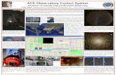 ACE Observatory Control Systemtfa.cfht.hawaii.edu/posters/ACE_TFA Poster.pdf · The SARA group operates two tele scopes (at KPNO and CTIO) remotely from the SE continental USA. A