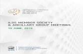 ILDS MEMBER SOCIETY & ANCILLARY GROUP MEETINGS international society for dermatologic & aesthetic surgery