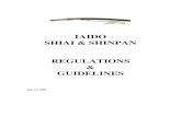 IAIDO SHIAI & SHINPAN REGULATIONS GUIDELINES...IAIDO SHIAI & SHINPAN REGULATIONS & GUIDELINES July 19, 2005 TABLE OF CONTENTS REGULATIONS PAGE # 1. GENERAL RULES 3 1.1 Sword 1.2 Attire