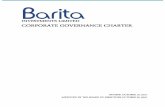 INVESTMENTS LIMITED CORPORATE GOVERNANCE CHARTER - … · Barita to ensure that the interests of all its stakeholders are protected. The Board is therefore responsible for: • General