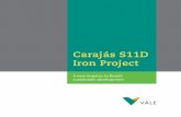 Carajás S11D Iron Projectreaches full production in 2016, the project will produce 90 million metric tons of iron ore per year, only slightly less than Carajás Mine’s current output,