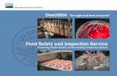 Food Safety and Inspection Service - APHL€¦ · Office of Public Health Science. Food Safety Inspection Service, USDA. September 26-28, 2018. 2. Food Safety and Inspection Service: