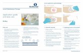Application guide Fig.2 Fig.4 and daily care BioBag Biomonde NL ordering... · Apply barrier cream/bandage Barrier Skin Wound Fig.1 Place a moistened gauze swab over the BioBag dressing
