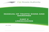 MANUAL OF TRAFFIC SIGNS AND MARKINGS PART 2 … · Standard Broken 1m 5m gap 1m 100 wide Used as lane lines on multi lane roads. Edge Lines – Clause AS 1742.2, Clause 5.3.5 Regulated