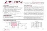 LT3757/LT3757A - Boost, Flyback, SEPIC and …Enhanced 10-Pin MSOP Packages Typical applicaTion DescripTion Boost, Flyback, SEPIC and Inverting Controller The LT®3757/LT3757A are