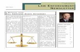 Eighth Judicial Circuit LAW ENFORCEMENTsao8.org/legalbulletin/2017/May 2017.pdf · Blanche Woods pins the captain badge onto her husband Capt. Ryan Woods during the Santa Fe College