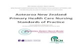 New Zealand Primary Health Care Nursing Knowledge and ......The purpose of the Aotearoa New Zealand Primary Health Care Nursing Standards of Practice is to support primary health care
