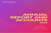 ANNUAL REPORT AND ACCOUNTS · 1 iomart Group plc Annual Report and Accounts 2020 INFRASTRUCTURE DATA PROTECTION SECURITY CONNECTIVITY CONSULTANCY PARTNER PROGRAMME We offer a wide