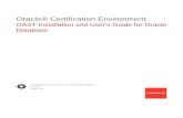 OAST Installation and User's Guide for Oracle Database · Oracle® Certification Environment OAST Installation and User's Guide for Oracle Database 12c Release 2 (12.2) for Linux