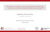 Predictive analytics, forecasting and marketing · 16/11/2016  · Market Forecast Target ... - Identifying and capitalising on opportunities - Cost saving 6/75 . Forecasting & uncertainty