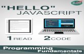 'Hello' JavaScript | Programming Fundamentalssamples.leanpub.com/hello-javascript-programming... · Preface Iwanttotakethistimetosaythankyouandcongratulateyoufortakingthefirststeptobecoming