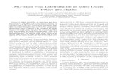 IMU-based Pose Determination of Scuba Divers’ …...IMU-based Pose Determination of Scuba Divers’ Bodies and Shanks Benjamin H. Groh , Tobias Cibis , Ralph O. Schill , Bjoern M.