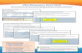 QG - ePerformance Overview · ePerformance Overview This is an overview of the layout of the ePerformance document sections in PeopleSoft and the two main processes required for the