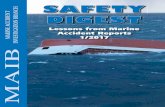 MAIB Safety Digest 1/2017 - Maritime Cyprus · MAIB Safety Digest 1/2017MAIB Safetey yDigest1/2017 3 GUY PLATTEN CHIEF EXECUTIVE, UK CHAMBER OF SHIPPING Guy Platten is a master mariner
