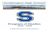 Program of Studies - Southington High School · 2017-12-21 · Michael P. Halloran Dianne M. Holst-Grubbe R. Jeffrey Shaw Jess Levin, Director of ALTA Evette Corujo-Aird, Special