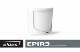 EPIR3 - Ordis · EN 3 3 EPIR3 User Manual v1.2 Contents 4. HOW TO PROGRAM THE SYSTEM USING YOUR MOBILE PHONE .....44
