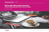 Small Businesses Constituents Guide - Senedd Cymru documents/faq19-003 - small...funding for small and medium-sized businesses and start-ups The search can be customised based on business