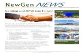 NewGen NEWS€¦ · NewGen NEWS inside... Effective July 1, 2019, NewGen Strategies and Solutions, LLC (NewGen) and Municipal & Financial Services Group (MFSG) combined forces and