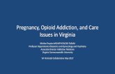 Pregnancy, Opioid Addiction, and Care Issues in Virginia · Pregnancy, Opioid Addiction, and Care Issues in Virginia ... The current opioid epidemic: Iatrogenic MMWR 11/4/11 . Gender