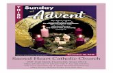 Sacred Heart Catholic Church · 12/15/2019  · Sacred Heart Catholic Church 1009 Trail Street, Floresville, Texas 78114 Oﬃce: 830-393-6117 830-216-7706 Fax: 830-393-9071 web: email: