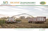 Product Knowledge Foundation SILAGE AGRONOMY Trials … Silage Summary_2014_fi… · Product Knowledge Foundation Notes The foregoing is provided for informational purposes only.