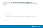Dell EMC Ready Architectures for VDI Designs for …...l 2,000 VMs (all clone types) if App Volumes or AppStacks are attached This Ready Architecture for VDI uses instant clones, as