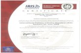 dellner.com certificates... · BUREAU VERITAS Certification Certification 1828 Enclosure 1 of Certificate No.: CHIN-IR - 000 606 Dellner Train Connection Systems (Shanghai) Co., Ltd.