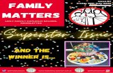 Matters Family · 2020-07-10 · Nap£Æ p© ÔÔÔ ¯£Ú p© £Ú Ôp£Æ p© À| Ê Family Matters And the winner is... "=1g; 7#1g; S"=1#;N "==1 8 aN1 SS J Issue 37 Friday 10th