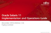 Oracle Solaris 11 Implementation and Operations Guide Solaris 11... · Flow of Installing Oracle Solaris 11 Installation method and settings presented in this document - The installation