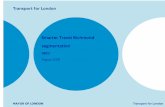 Smarter Travel Richmond segmentation presentation · I MOSAIC Driver has been developed as a geo-demographic segmentation applicable to the whole of London I It is based on aggregating