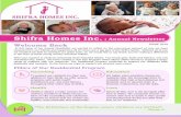 Shifra Homes Inc. · earth that care about them. People who genuinely want to help them through a period of their lives that would otherwise be very difficult. Shifra Homes empowers