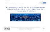 European Artificial Intelligence (AI) leadership, the path ... · European Artificial Intelligence (AI) leadership, the path for an integrated vision PE 626.074 7 ; AI benefits from