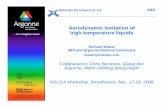 Materials Development, Inc.To investigate structural evolution in high temperature liquids and nucleation in glasses and supercooled liquids To synthesize and provide a source for