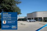 FOR LEASE - LoopNetimages1.loopnet.com/d2/f7oR9_yhHWWX6h0...RESEARCH & FORECAST REPORT. HOUSTON | RETAIL Q1 2018. VACANCY & AVAILABILITY. Houston’s average retail vacancy rate remained