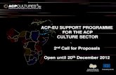 ACP-EU SUPPORT PROGRAMME FOR THE ACP CULTURE eeas. 2016-08-09آ  1. ACP Cultures+ Programme 2. ACP Group